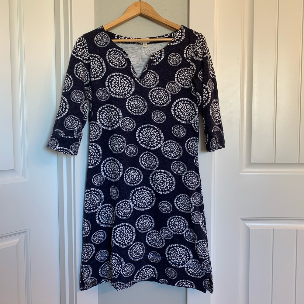 3/4 sleeve Tee shirt dress/tunic